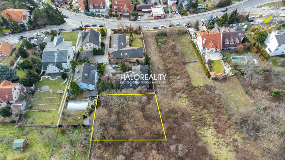 Predaj, pozemok pre rodinný dom 734 m² Bratislava Nové Mesto, Klenová