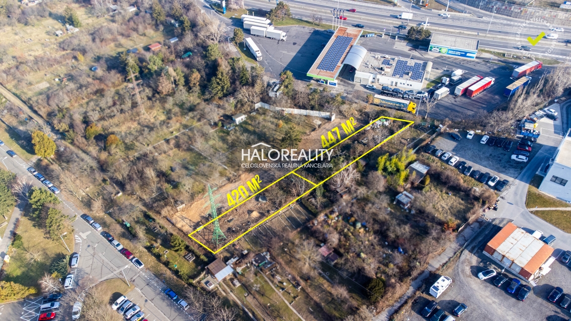 Predaj, rekreačný pozemok Bratislava Dúbravka, Húščavova – EXKLUZÍVNE HALO REALITY