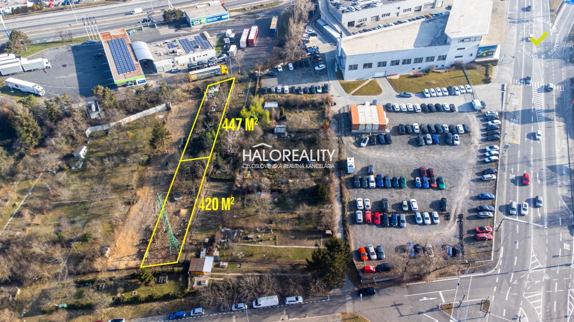 Predaj, rekreačný pozemok Bratislava Dúbravka, Húščavova – EXKLUZÍVNE HALO REALITY