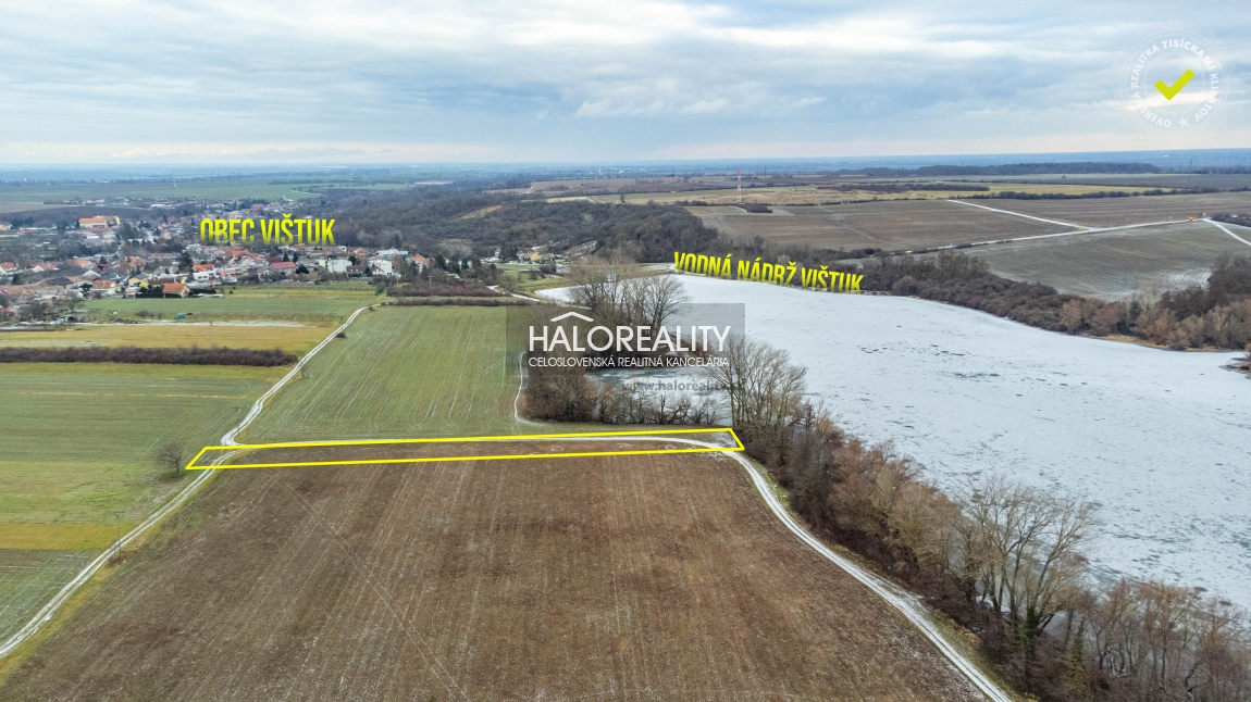 Predaj, pozemok 2391 m² Vištuk – EXKLUZÍVNE HALO REALITY