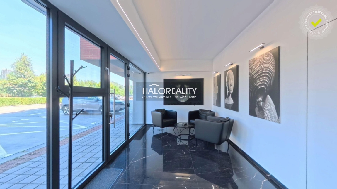 Prenájom, obchodný priestor Bratislava Petržalka, Lužná – NOVOSTAVBA – EXKLUZÍVNE HALO REALITY