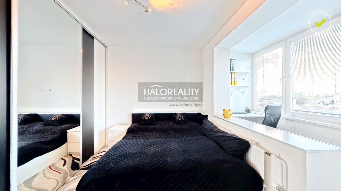 REZERVOVANÉ – Predaj, dvojizbový byt Bratislava Petržalka, Mlynarovičova – EXKLUZÍVNE HALO REALITY